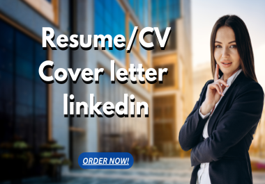 Will create or rewrite professional resume