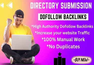 Provide 100 High Quality Dofollow Directory Submission backlinks