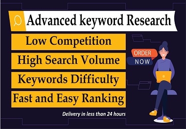 I will do advanced SEO keyword research for your site
