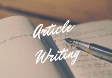 I will write 800-1000 words articles