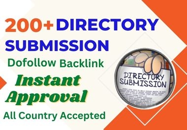 Publish Top 75 Directory Submission Instant Approved HQ SEO Dofollow Backlinks