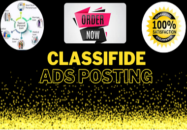 I will post 150 ads in top ads posting sites