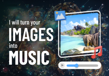 I will turn your images to music