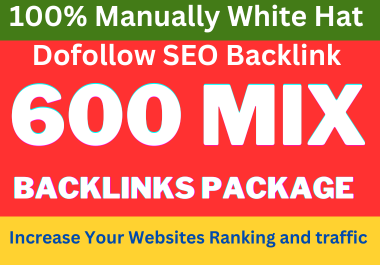 All In One 600 Mix Backlinks with article,  web2.0,  directory submission,  pdf,  profile,  classified