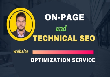 I will do on page SEO service and technical services rank 1