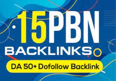 Build 15 PBN Backlinks DA 50 + for Poker,  Casino Backlinks