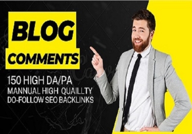 I will submit 50 blog comments with off-page top-quality backlinks