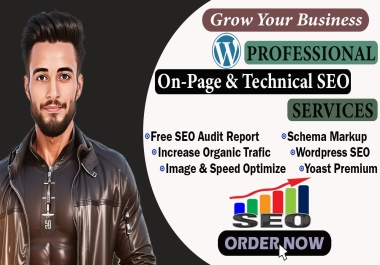 I will do onpage and technical SEO optimize for wordpress website with yoast premium