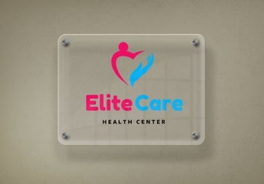 I will create modern minimalist logo design for hospital dental fitness for business