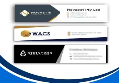 I will create HTML email signatures,  clickable email signature,  outlook signature