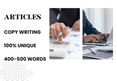 400-500 words unique and creative articles