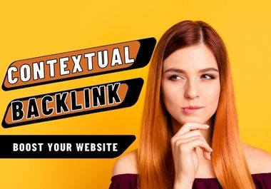 I will do 40 high quality contextual backlinks to boost your website