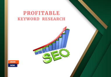 I will do the profitable keyword research for your website