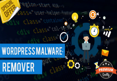 I will remove wordpress malware removal,  hacked wordpress website
