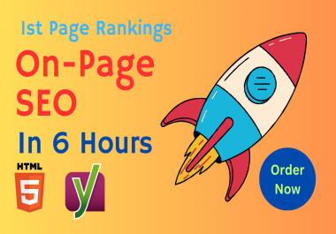 I will do On-Page SEO Optimization in 6 Hours