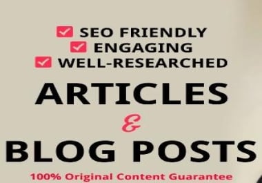 I will write a unique 499 word article on the topic of your choice