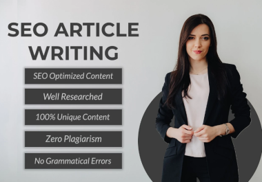 I Will Write 10 SEO Content Post For Any Niche