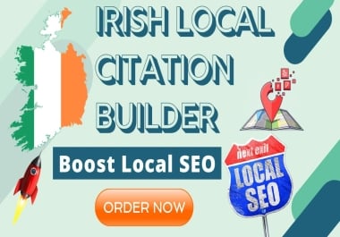 I will do best 60 high authority ireland business citations