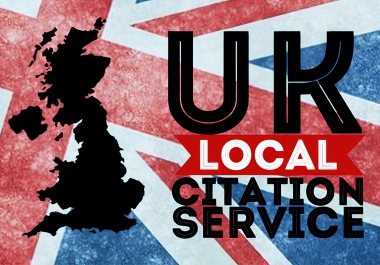 I will do Top 60 Live UK local citations or business listing for local SEO