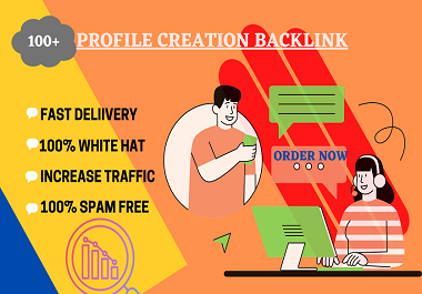 I will make 200 social media profile creation seo backlinks for your website ranking.