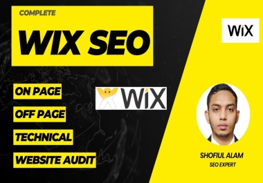 I will Do wix SEO for higher Ranking