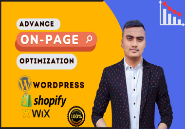 I will do advance on page optimization for your website