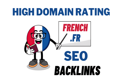 25 French .fr High Quality Dofollow Backlinks +50 High DA 90+ Dofollow Backlinks