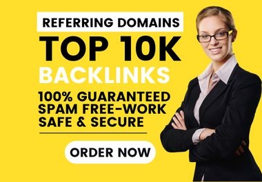I will create 500 referring domains backlinks redirected