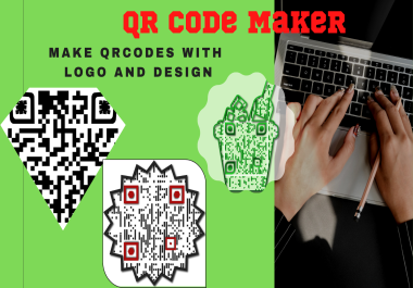 I am Creating Professional QR Codes with Logos and Designs