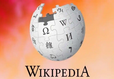 I will create a Wikipedia page for you or your company with lifetime guarantee