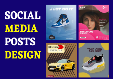 I will do social media post, social media ads design