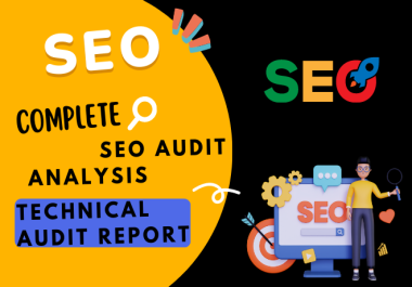 I will provide Complete SEO audit report