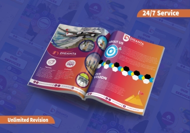 I will design smart brochure,  company profile, report,  proposal,  pdf