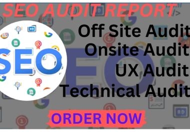 I will do a full website SEO audit and competitor analysis for 1 Keyword