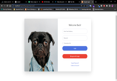 I will make a login with google for your website
