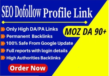 I will do create 100 high quality profile creation SEO backlinks
