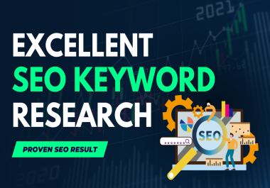 Excellent SEO keyword research for website visibility