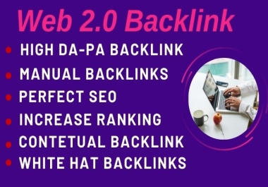 I Will build 100 do follow authority profile and web 2.0 backlinks