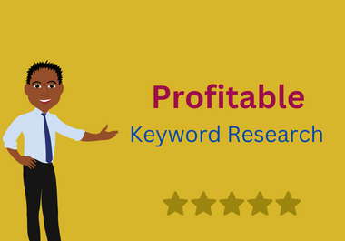 I will do Best Excellent Keyword Research for your website