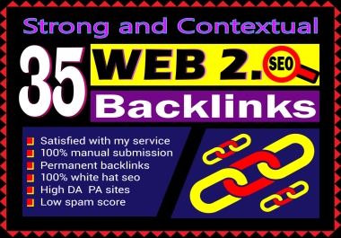 Get strong contextual web 2.0 backlinks with off-page SEO link-building services
