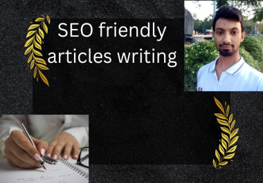 I will write articles,  blogposts for your website