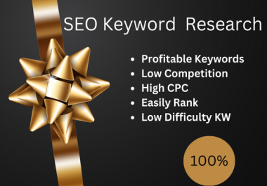 I will do keyword research for ranking your website