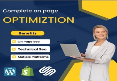 I will do SEO for hubspot,  webflow,  weebly,  godaddy,  and squarespace websites