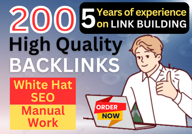I will manually create white hat SEO dofollow profile backlinks