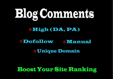 Build 150 Blog Comments On Unique Domains with High DA,  PA Relevant SEO Backlinks