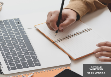 I will write articles of&nbsp 1000+&nbsp words for your site or blog.