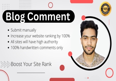 Build 150 Blog Comment Backlinks for SEO