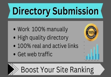 I will submit 100 high quality Directory Submission Backlink for local SEO