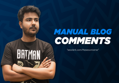 Build Manual 200 SEO Blog Comments