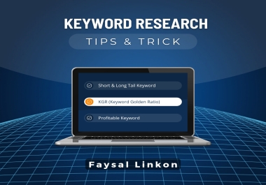 Profitable keyword research for SEO of your website